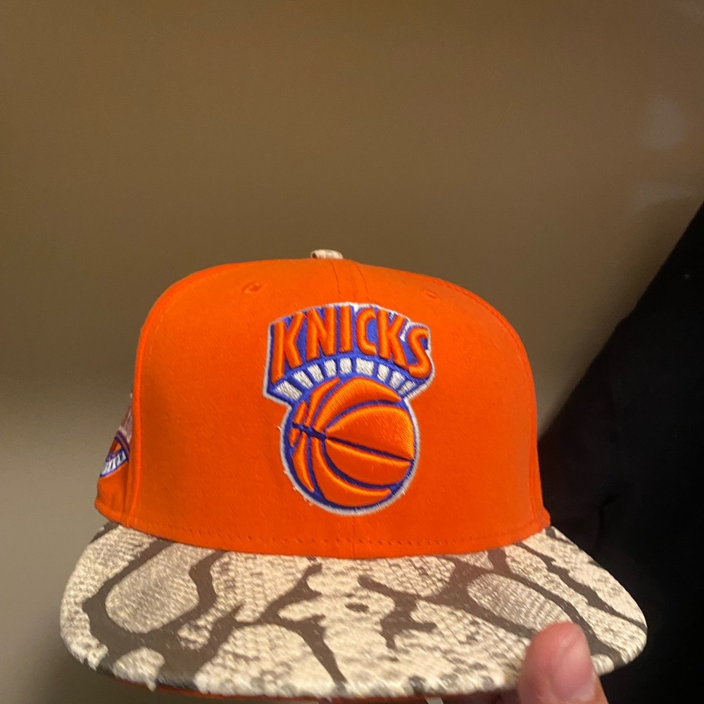 adidas Orange and Tan Snapback Hat